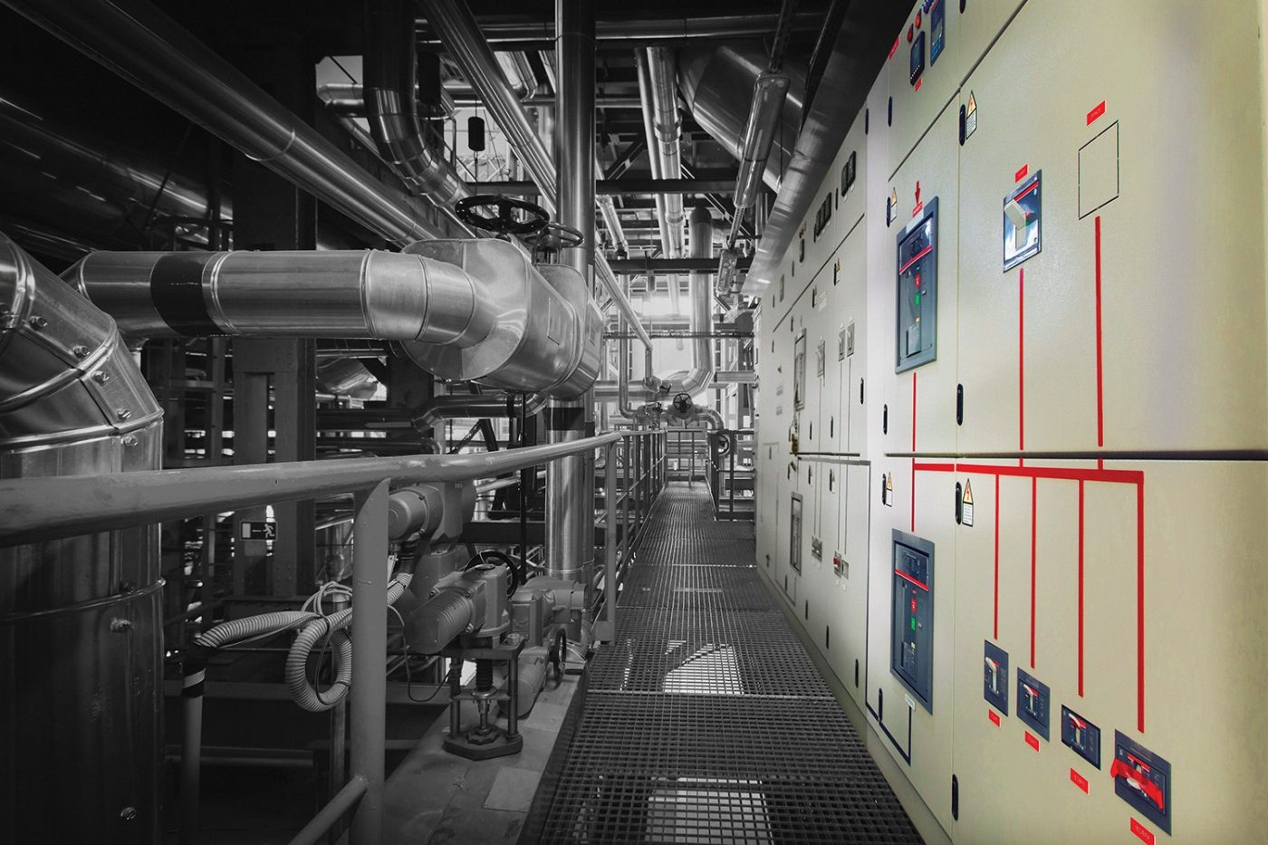 Advanced industrial control systems and manufacturing facility